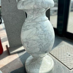 Carrara Statuario Marble Vase