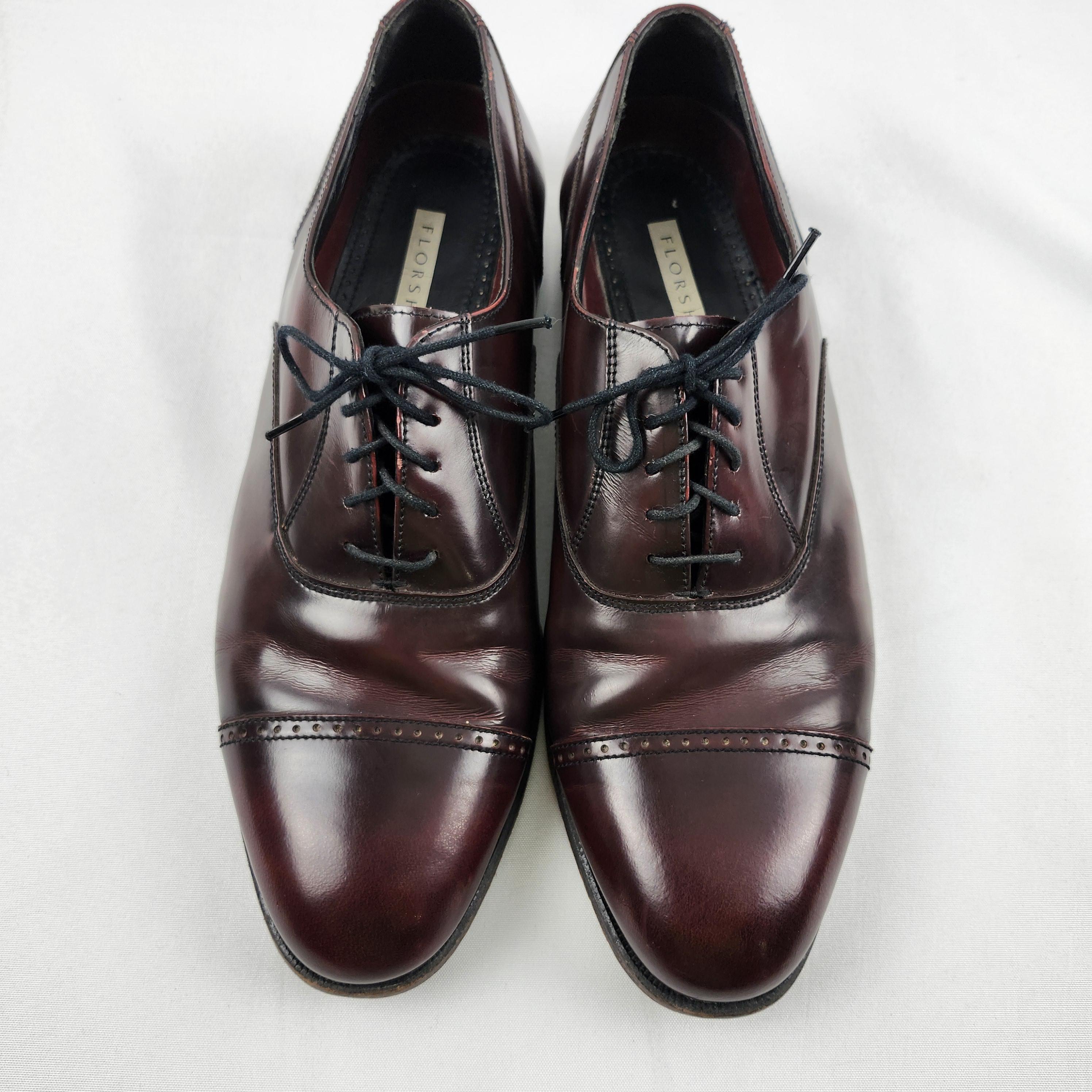 Florsheim Men\'s Lexington Cap Toe Oxford Burgundy Leather Size‎ 8 Florsheim Men main image 4