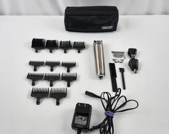 Kit de aseo personal Wahl inalámbrico para barba, nariz y bigote, con cuchilla de acero inoxidable SS2L.
