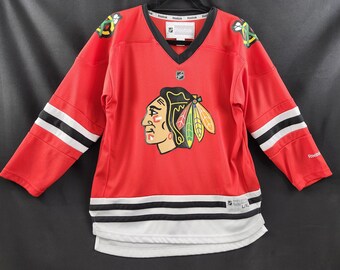Chicago Blackhawks Reebok NHL Youth Red Road Jersey L/XL