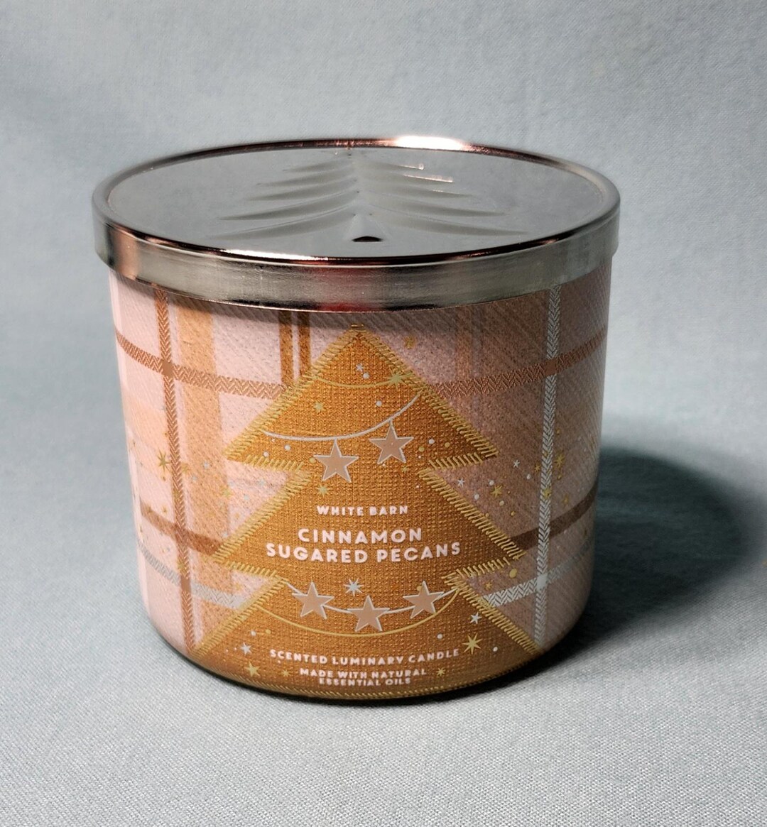 White Barn Bath And Body Works - Vela Perfumada De Bálsamo Y Leña De 3 Mechas De 14 5 Onzas