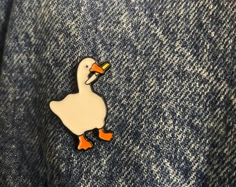 Goose Pin/badge/Enamel