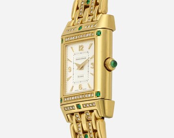 Diamond and 18k Solid Gold Wristwatch