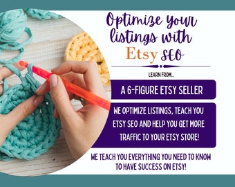Increase Rank and Boost Sales with Etsy SEO, Keyword Research, Titles Tags and Descriptions, Etsy Help, SEO Services for Traffic Success
