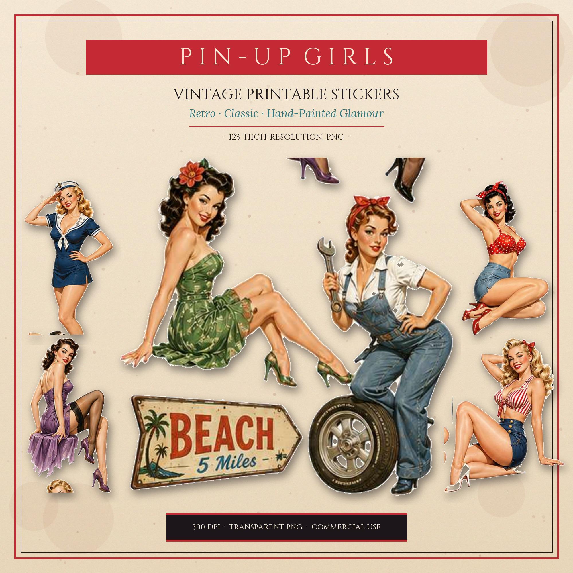 1950s pin up art - Etsy 日本