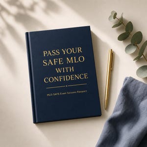 MLO SAFE exam success Passport |19-Page Printable NMLS Study Planner,30Day Roadmap, Practice Log + free Interactive Companion atSafeXDigital