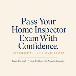 NHIE Exam Success Passport|19-Page Printable Study Planner, 30-Day Roadmap, Practice Log and FREE Interactive Companion at SafeXDigita