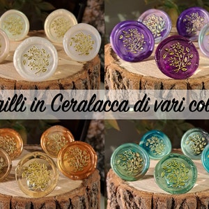 Sigilli in Ceralacca di Vari Colori