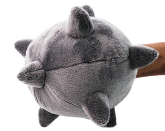 Plush morningstar - medieval flail - mace - bulava - plush toy - handmade - Safe Plush Weapons - Foundation GraTy - social enterprise
