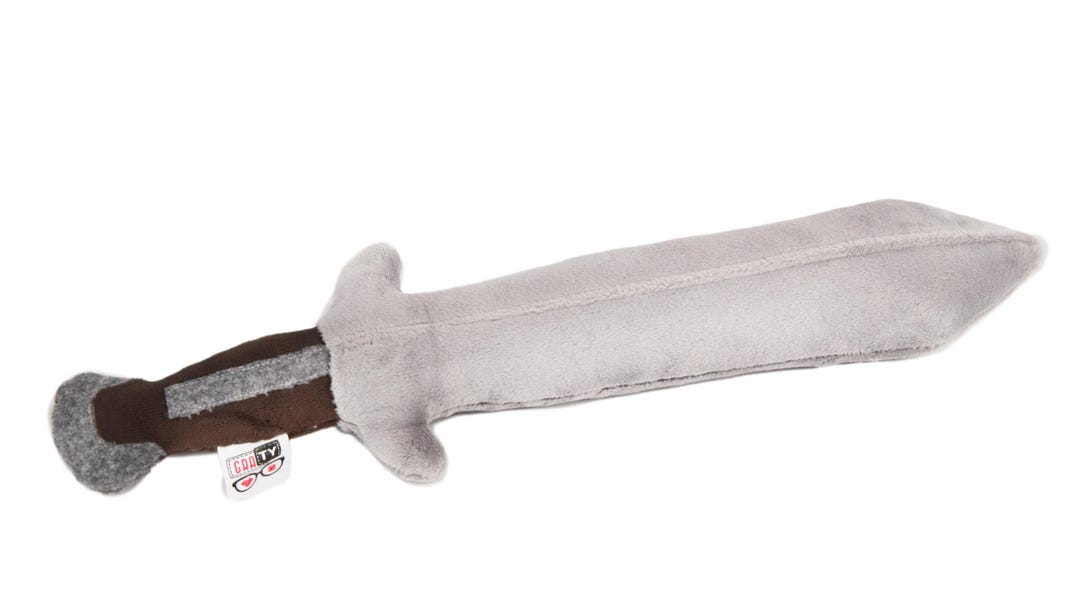 Produktbild von BEERISE - Plush War Of Hammer Chain Sword Toy - 38 Inch - Safe & Soft,Adult's Gift,Cosplay,Room Decor,Safe Plush Soft Pretend Play Weapons Sword,Age 15