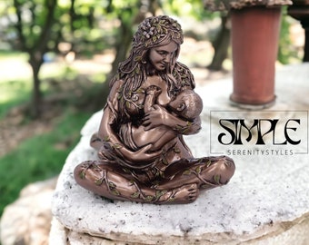 Figurine Statue Nourishing | Home Garden Decorations | Creative Crafts Outdoor