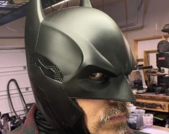 capucha de batman hecha a mano máscara de baman casco de batman disfraz de batman