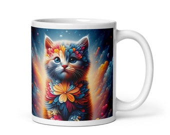 Tazza per gatti, tazza per gatti personalizzata, tazza da caffè per gatti, idee regalo, regalo per gli amanti dei gatti, tazza per animali domestici, tazze,