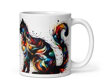 Tazza per gatti, tazza per gatti personalizzata, tazza da caffè per gatti, idee regalo, regalo per gli amanti dei gatti, tazza per animali domestici, tazze,