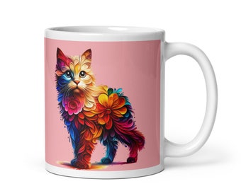 Tazza per gatti, tazza per gatti personalizzata, tazza da caffè per gatti, idee regalo, regalo per gli amanti dei gatti, tazza per animali domestici, tazze,