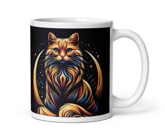 Tazza per gatti, tazza per gatti personalizzata, tazza da caffè per gatti, idee regalo, regalo per gli amanti dei gatti, tazza per animali domestici, tazze,