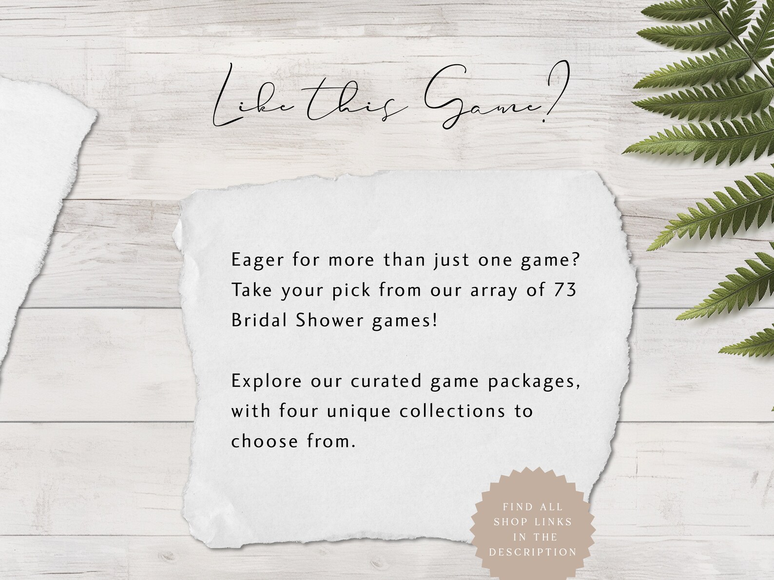 Over or Under Printable Bridal Shower Game Modern Wedding Over or Under ...