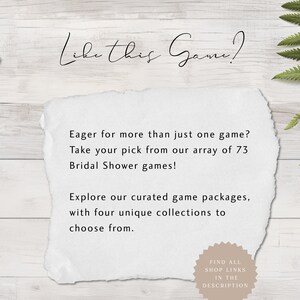 Over or Under? Printable Bridal Shower Game Modern Wedding Over or ...