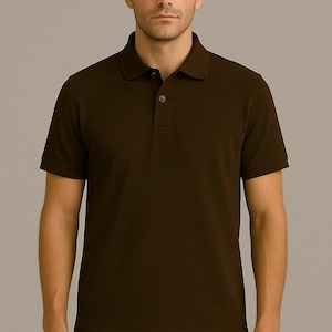 Men’s Classic Fit Polo Shirt - Premium Cotton Polo Shirt for Men - Men’s Polo Shirt - Classic Fit Cotton Polo Tee - Mens Classic Polo Shirt