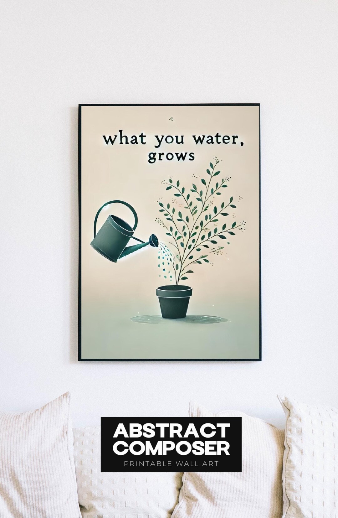 Inspirational Quote Wall Art, Digital Print Download, Digital Download ...