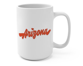 Arizona - Heart Arizona Red Mug