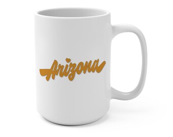 Arizona - Heart Arizona Gold Mug