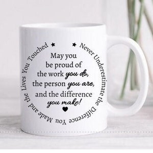 May You Be Proud of the Work You Do, Thank You Appreciation Gift, the ...