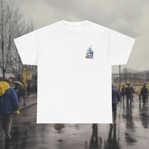 Manchester City Coloured Ship Heavy Cotton Tee