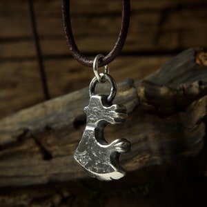Rommunds Viking Axe Pendant Necklace - Solid Sterling Silver | Viking Jewelry | Norse Mythology | Norwegian Made.