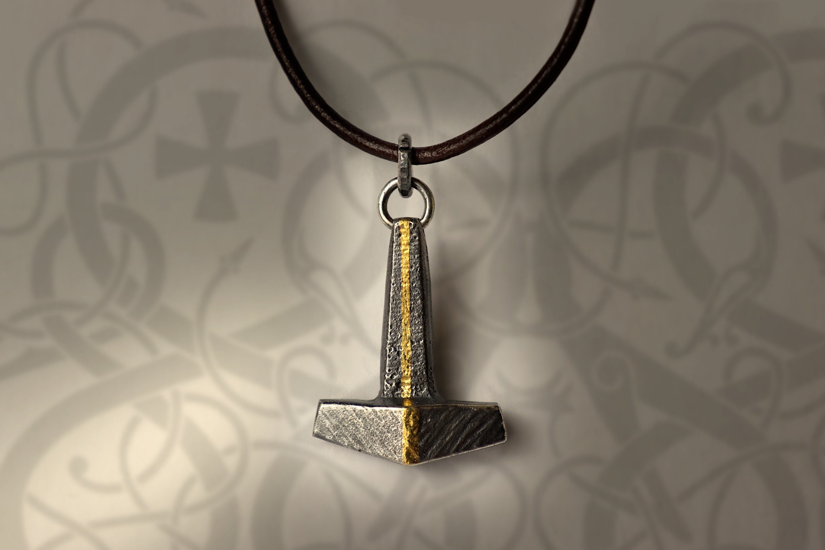 24k Gold Mjolnir