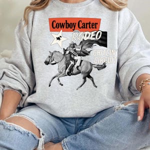 Bluza Vintage Cowboy Carter, prezent dla niego, prezent dla niej, koszulka Beyhive Merch Shirt Bey Haw Rodeo Shirt, muzyka z trasy koncertowej Cowboy Carter Summer Vibes