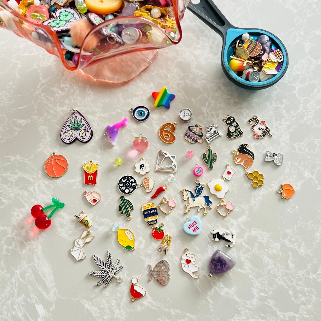 Lucky Dip Charm Confetti / Scoop of Random Charms and Crafts / Premium ...