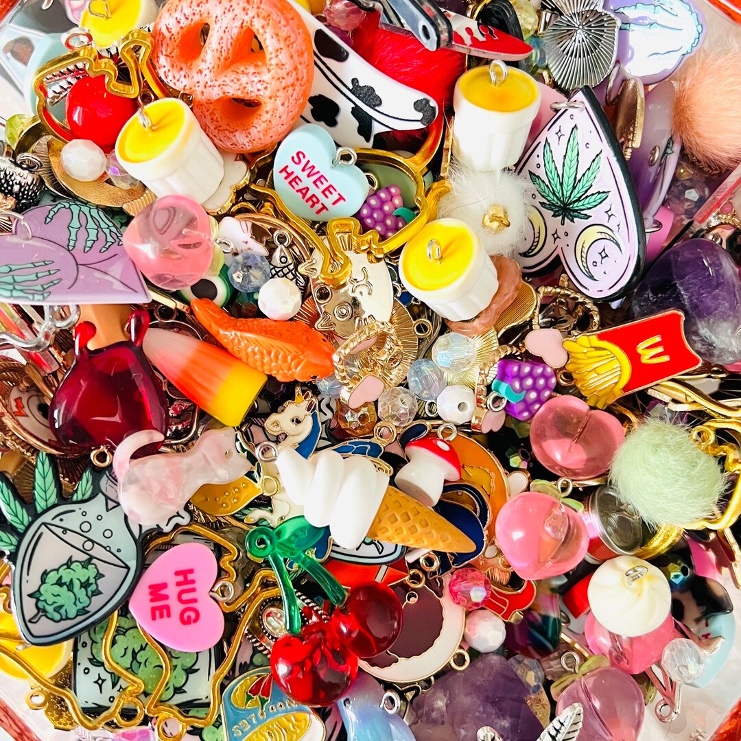 Lucky Dip Charm Confetti / Scoop of Random Charms and Crafts / Premium ...