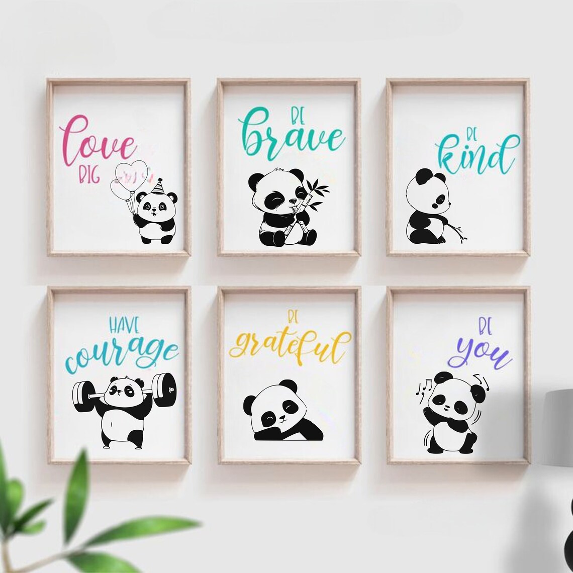 Panda Svg Bundle, Cute Panda Svg, Kawaii Panda Clipart, Funny Panda Cut ...