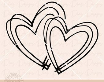 Herzen SVG, Herzen PNG, Valentinstag SVG, Herzen Clipart, Herzen Bilddateien, Valentinstag SVG, Valentinstag Cricut.