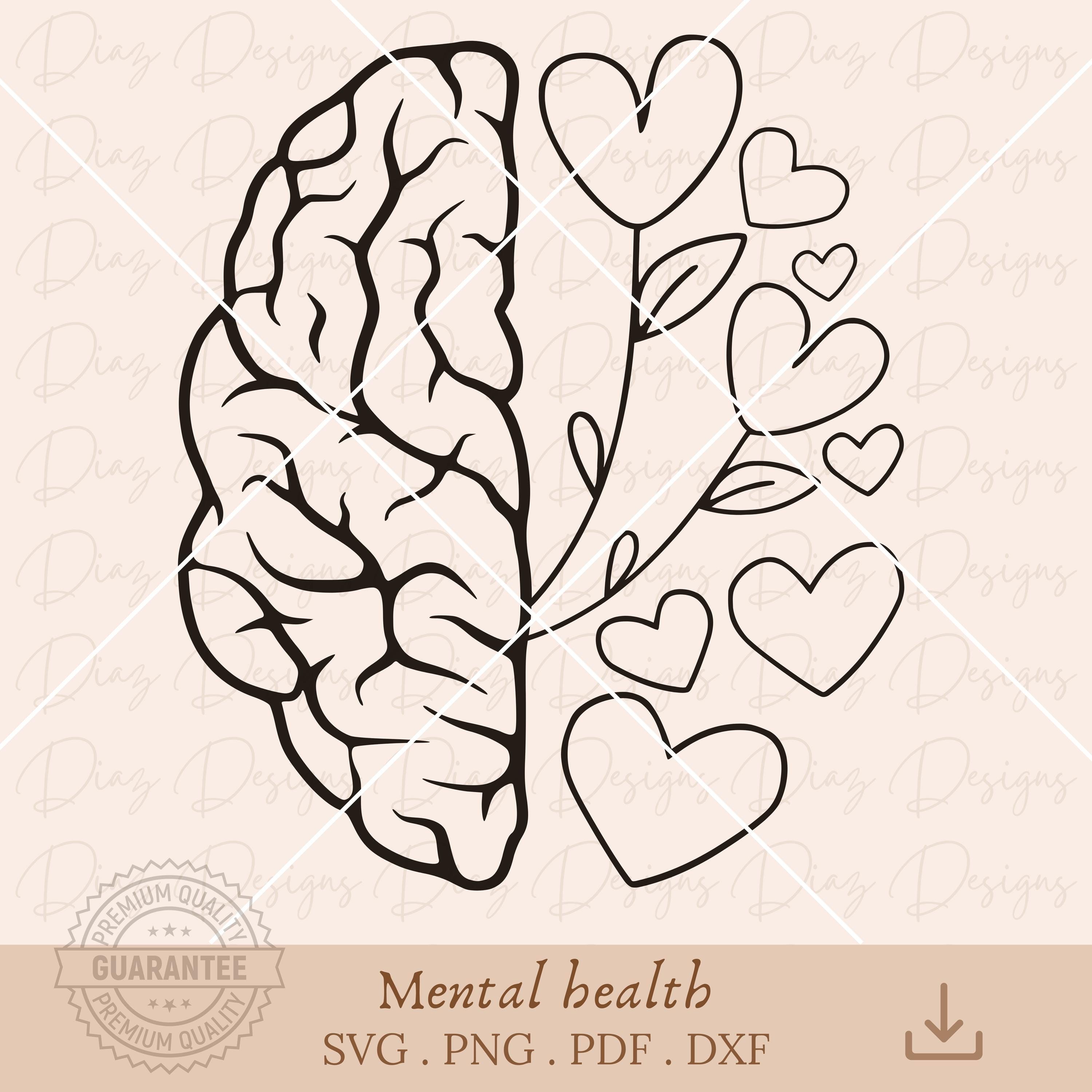 Corazón y cerebro - Etsy México, image size:3000x3000