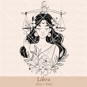 Waage Sternzeichen SVG, Waage Symbol SVG, Waage Sternzeichen Schnittdatei, Waage Horoskop SVG, Waage Astrologie Clipart, Waage Clipart.