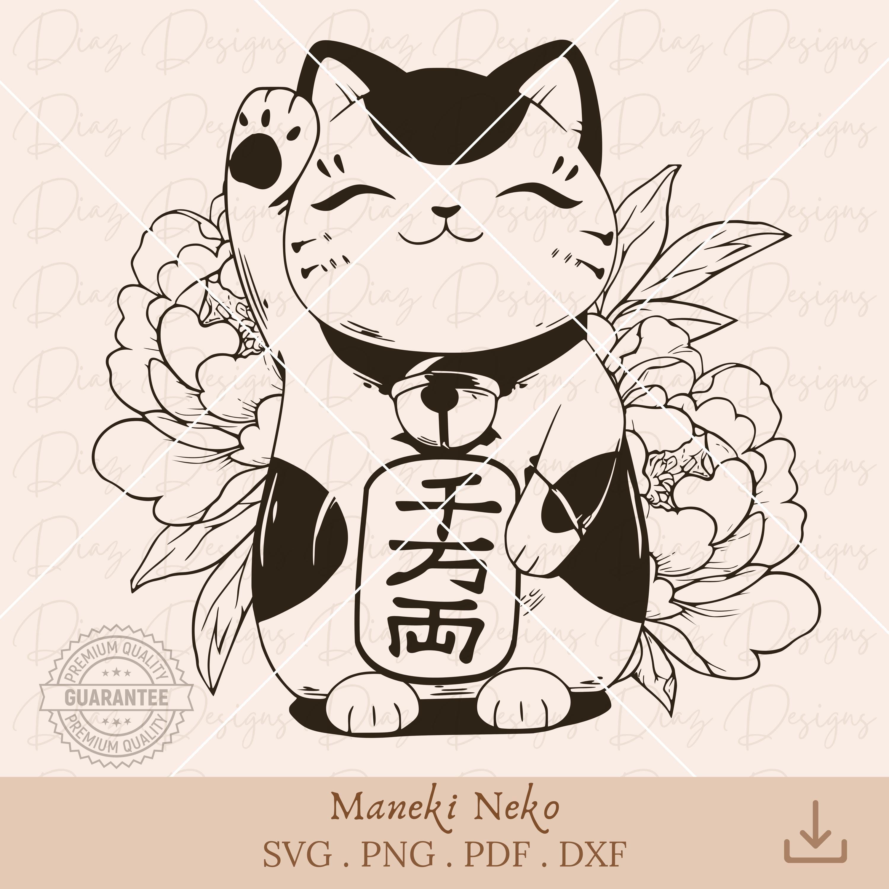 WEBEEDY Set 6 Portachiavi Maneki Neko: Gatto Portafortuna In Metallo E Ceramica, Ciondoli Feng Shui Per Chiavi, Borsa E Telefono, Regalo Portafortuna