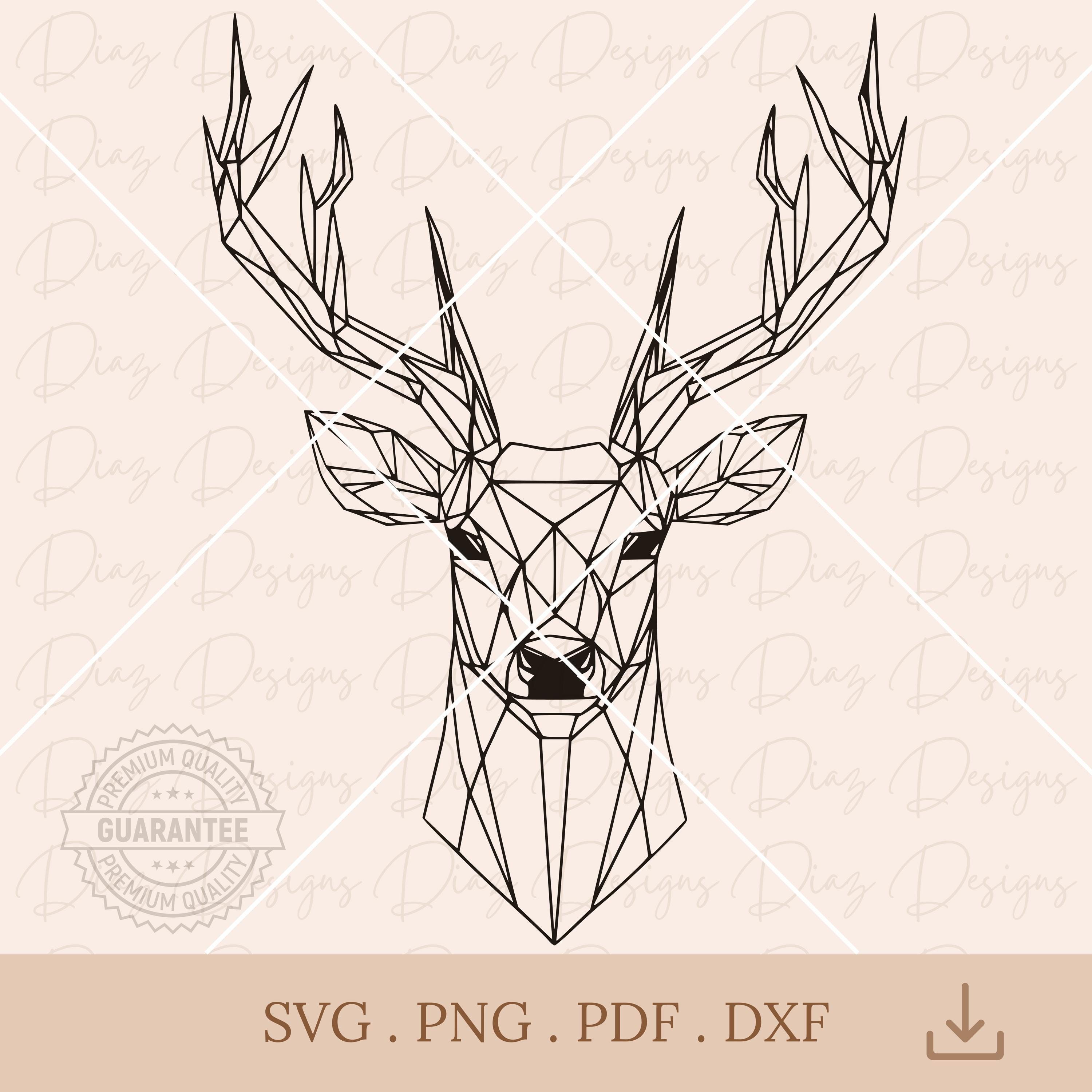 Geometric Deer Design