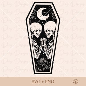 Clipart scheletro bara, svg bara, png bara, amanti dei tarocchi svg, cricut bara di Halloween, scena di Halloween png, amanti dello scheletro png.
