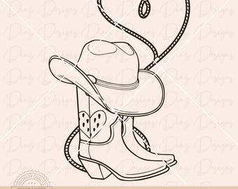 Cowboystövlar svg, blommiga cowboystövlar svg, alla hjärtans dag png, klipp ut stövlar-fil, Vilda västern png, möhippa png, fest png.