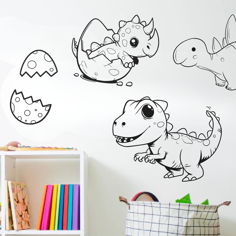 Dinosaur svg bundle, dino svg, dinosaur outline svg, jurassic svg, t-rex svg cut file, dinosaur clipart, cricut dinosaur, dinosaur cut files image 8
