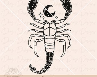 Scorpio zodiac symbol svg, scorpio horoscope svg, scorpio sign clipart, scorpio astrology cricut, zodiac sign svg, scorpio constellation png