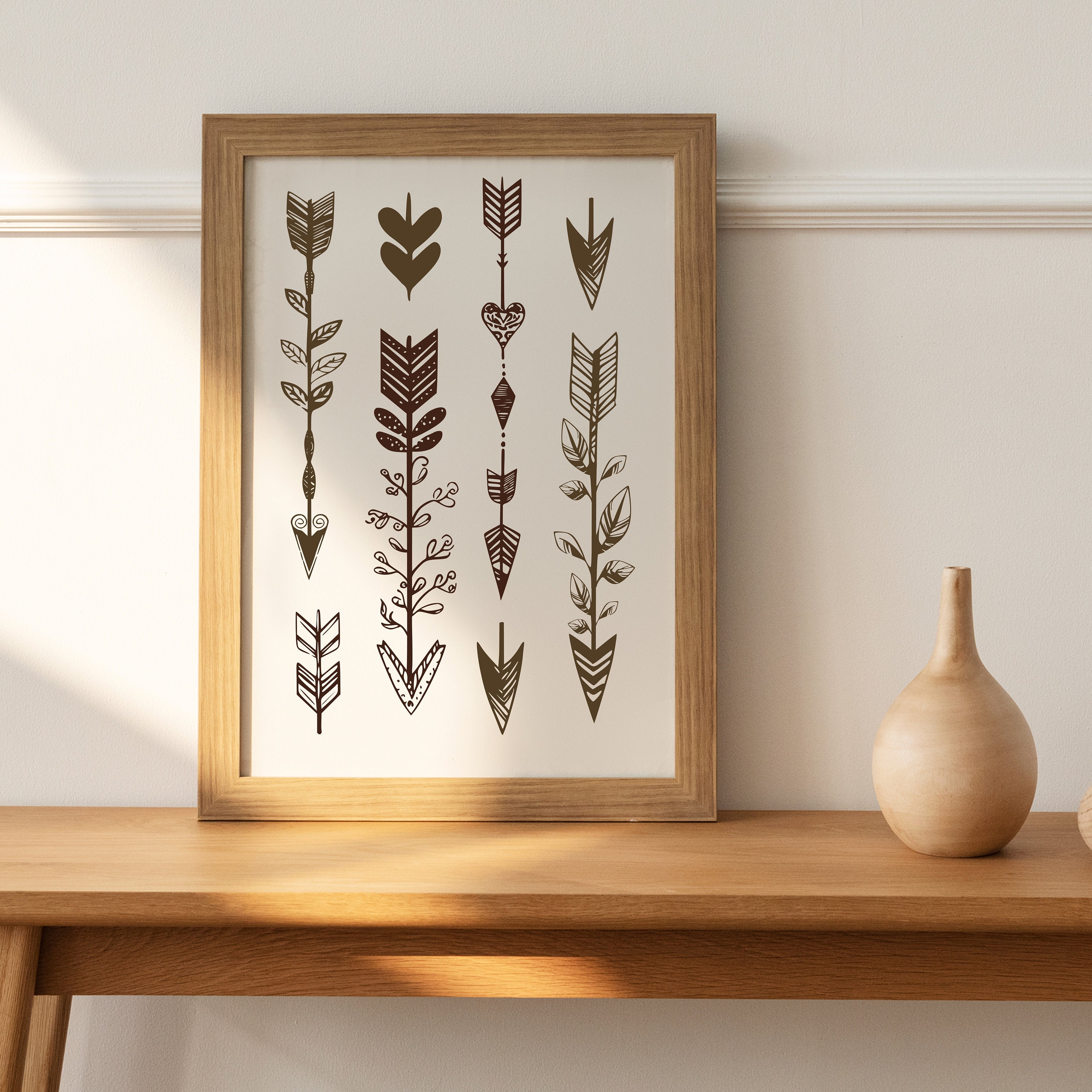 Arrow Bundle Svg, Boho Arrow Clipart, Arrow Png, Arrow Clipart, Arrow