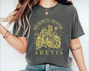 Dragon Rider Shirt: Xaden Riorson House Design, Soft Cotton Tee