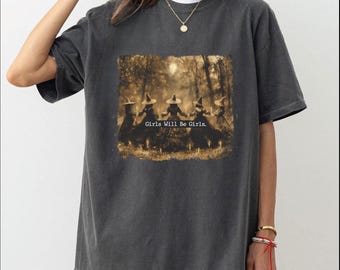 Funny Witch Halloween Shirt - Relaxed Fit, Soft Cotton Tee