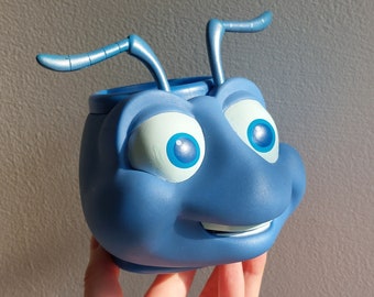 Vintage BUGS life disney plastic mug retro disney mug insect camping cup