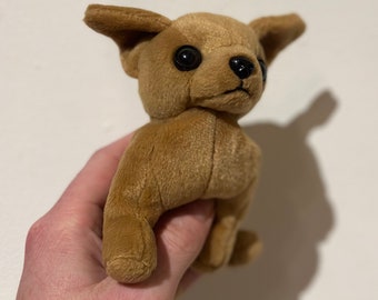 Chihuahua 1999 retired beanie baby ty beanie dog plushie