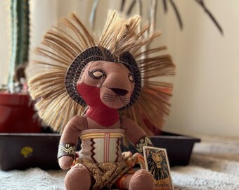Vintage Lion King Simba Plush Doll - Broadway Productions 2001