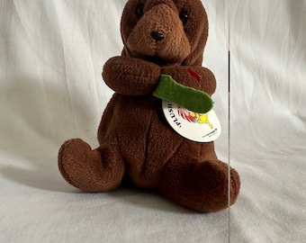 plush toy beaver stuffed animal comfort toy